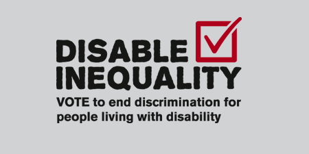 Disable Inequality Election Campaign