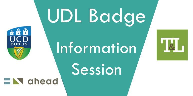 Digital Badge in UDL 2022 Information Session