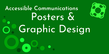 Poster and Graphic Designs Accessibility Guidelines