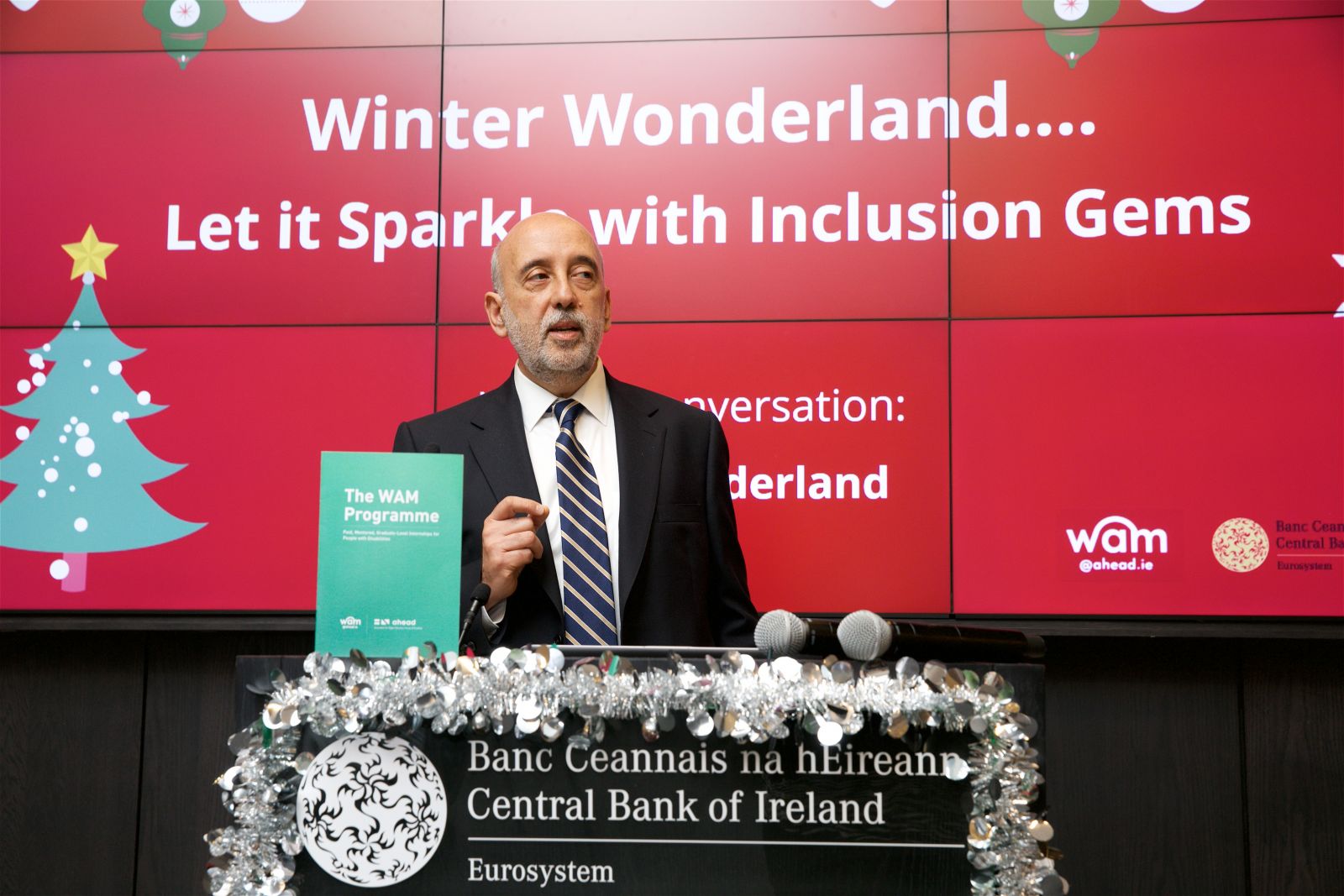 Gabriel Makhlouf - Governor of Central Bank of Ireland speaking at the event