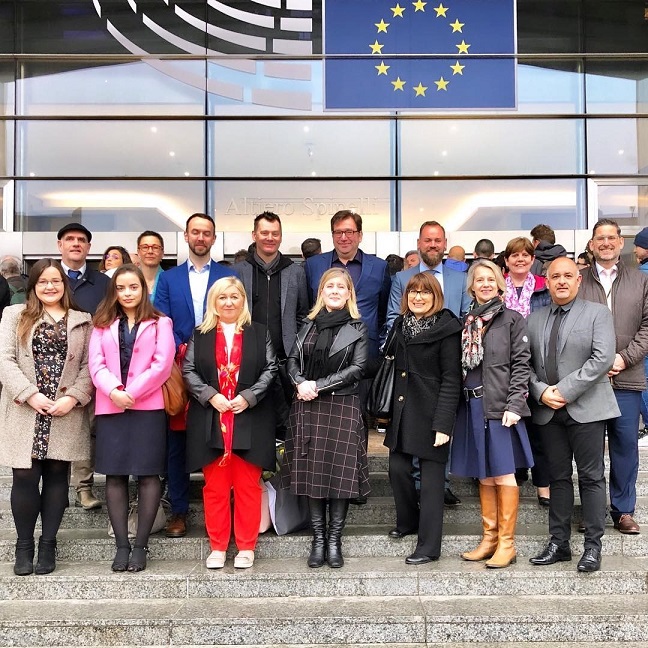 DESIGNS group at EU visit