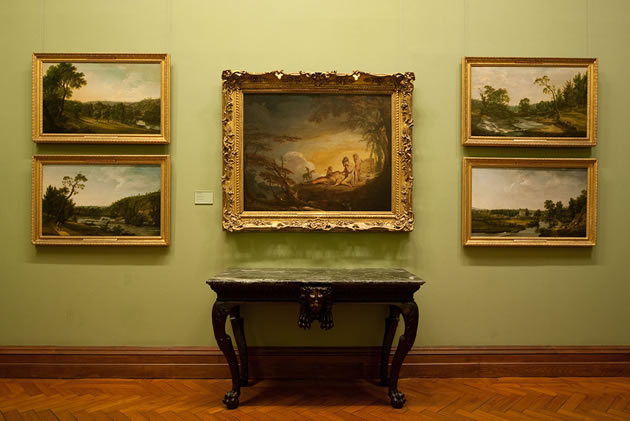 National Gallery - Image shows 5 paintings