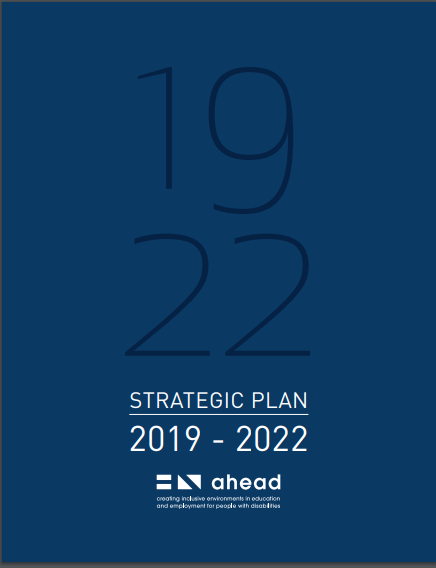 AHEAD Strategic Plan 2019-2022