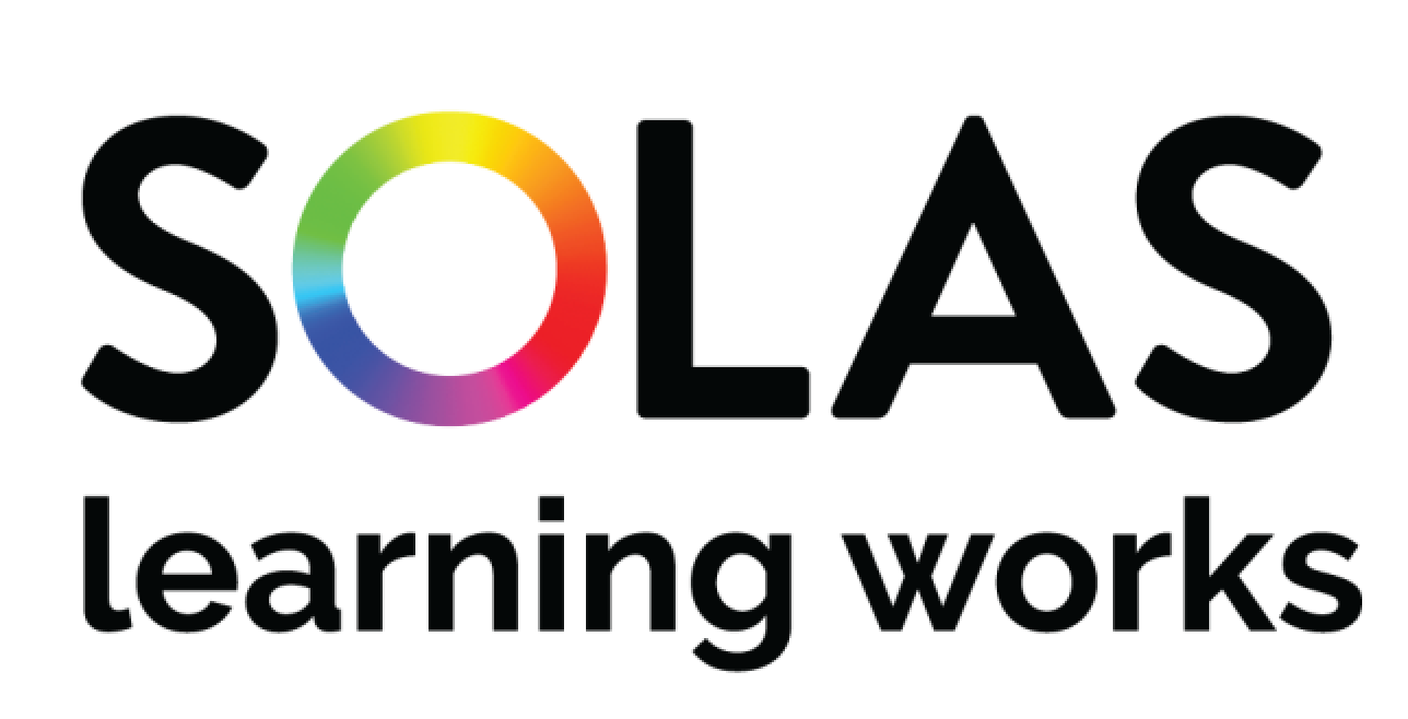 SOLAS logo - learning works